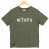 WTAPS ダブルタップス 15SS 151ATDT-CSM04S DESIGN SS 06 Tシャツ カーキ系 S【中古】