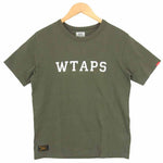 WTAPS ダブルタップス 15SS 151ATDT-CSM04S DESIGN SS 06 Tシャツ カーキ系 S【中古】