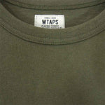 WTAPS ダブルタップス 15SS 151ATDT-CSM04S DESIGN SS 06 Tシャツ カーキ系 S【中古】