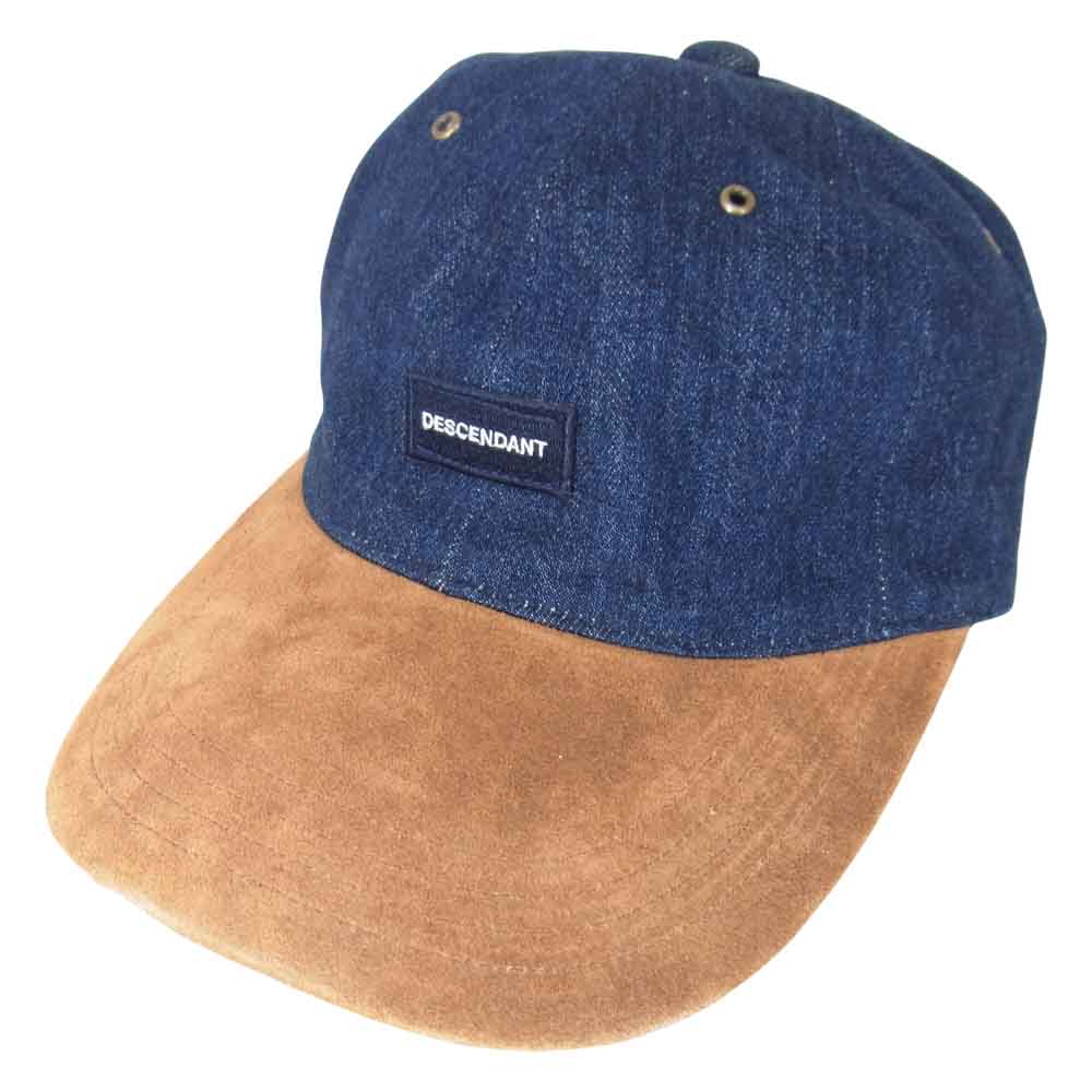 DESCENDANT ディセンダント ZULU DENIM CAP デニム キャップ インディゴブルー系【美品】【中古】
