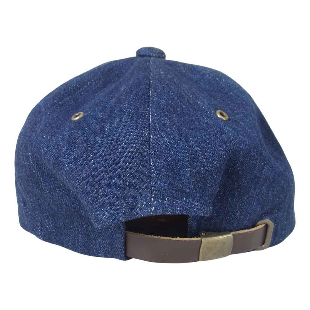 DESCENDANT ディセンダント ZULU DENIM CAP デニム キャップ インディゴブルー系【美品】【中古】