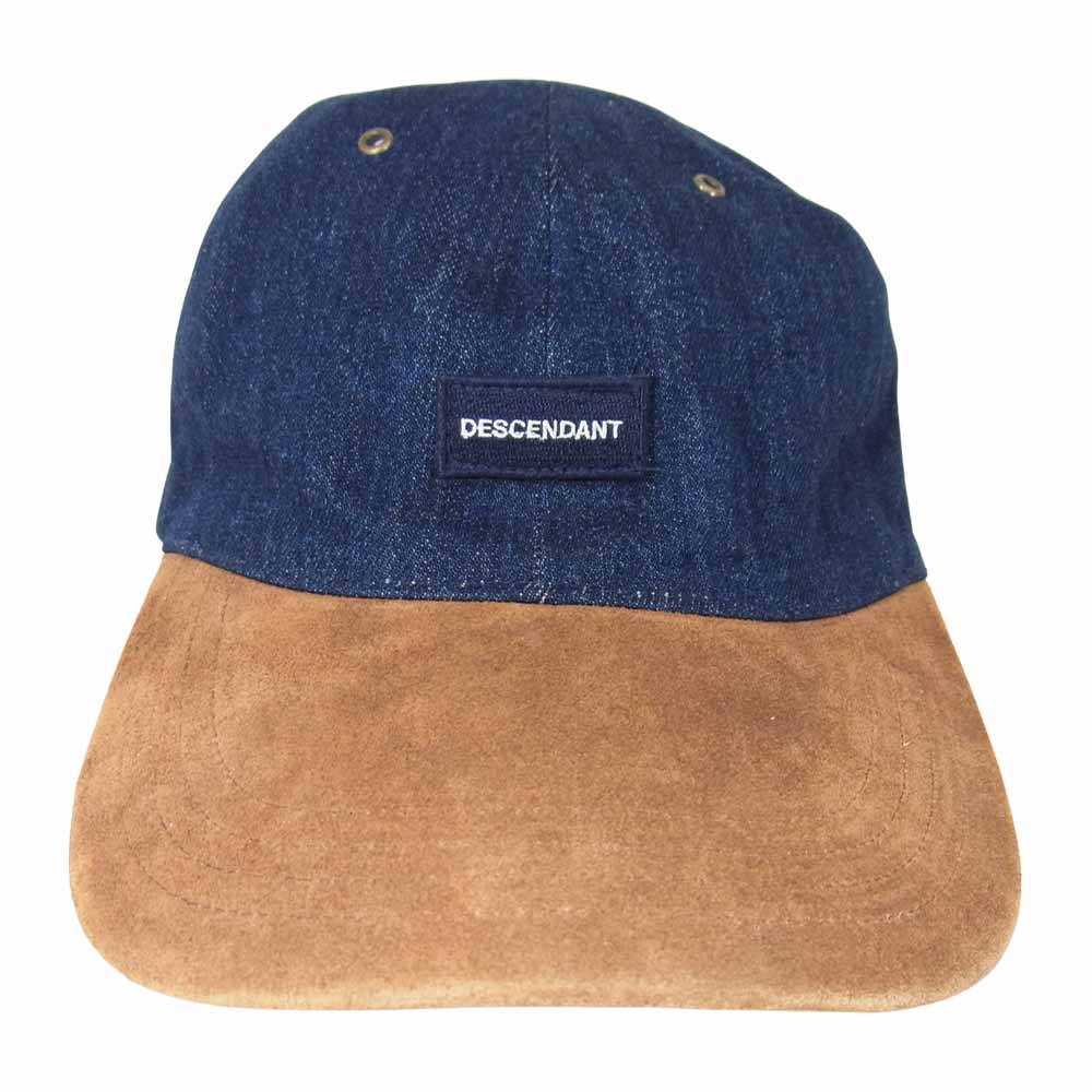 DESCENDANT ディセンダント ZULU DENIM CAP デニム キャップ インディゴブルー系【美品】【中古】