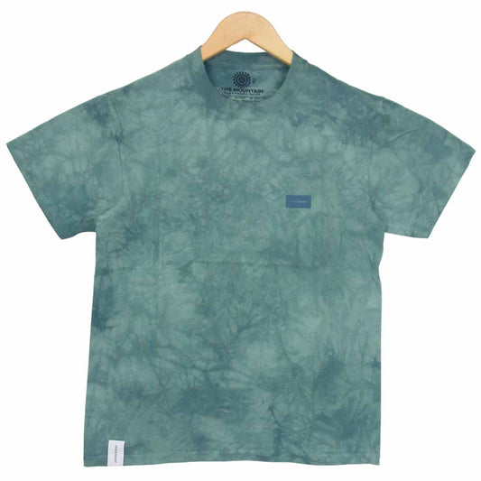 DESCENDANT ディセンダント 18SS 181TNDS-CSM03S MAHI MAHI TIE DYE SS タイダイ Tシャツ グリーン系 1【美品】【中古】