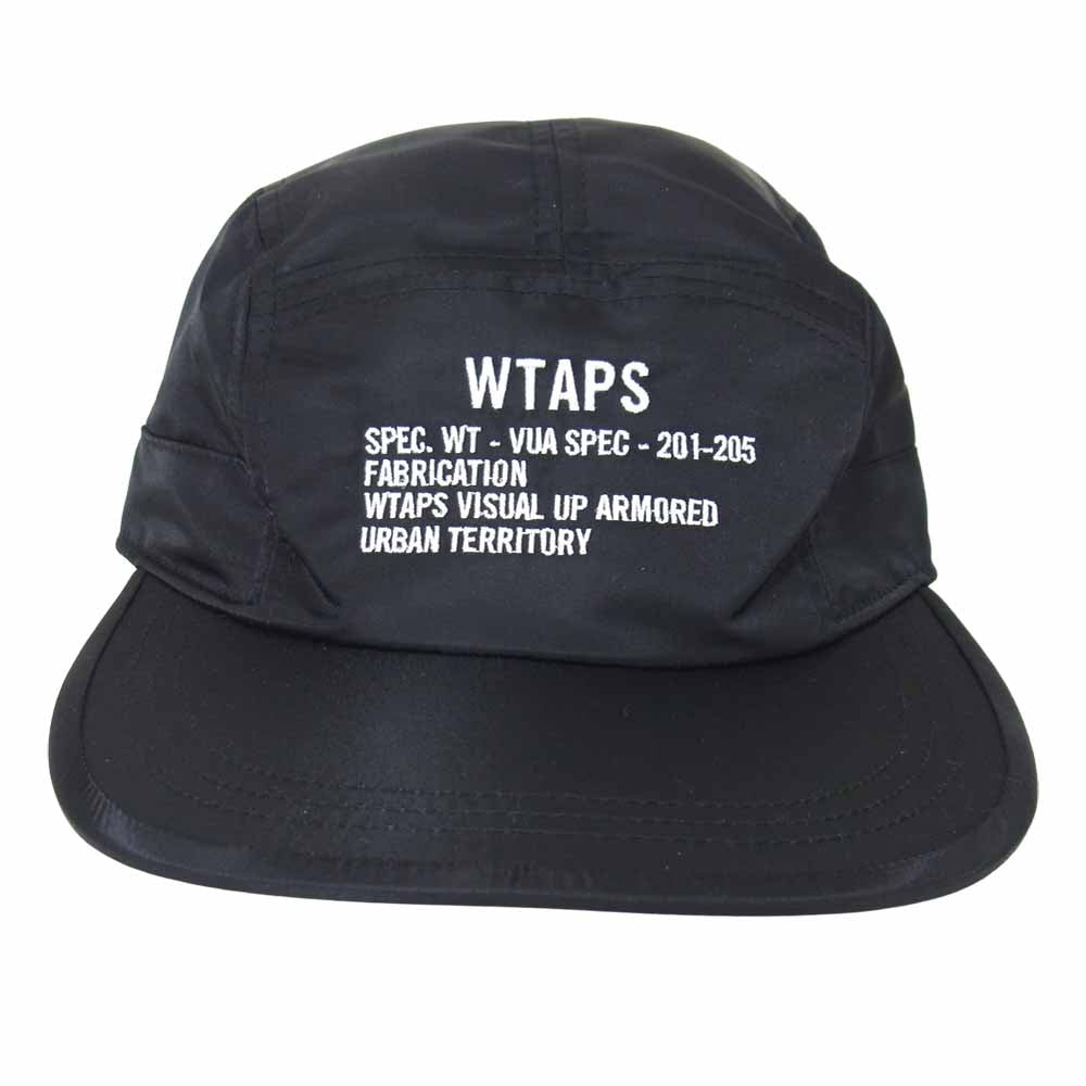 WTAPS ダブルタップス 20SS 201HCDT-HT09 T-7 01 CAP ナイロン ツイル キャップ ブラック系 00【美品】【中古】