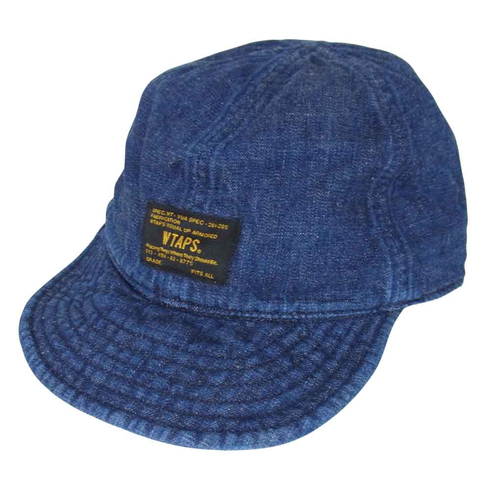 WTAPS ダブルタップス 15AW 152MYDT-HT03 A-3 CAP INDIGO COTTON インディゴ キャップ インディゴブルー系【中古】