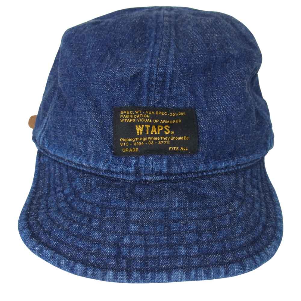 WTAPS ダブルタップス 15AW 152MYDT-HT03 A-3 CAP INDIGO COTTON インディゴ キャップ インディゴブルー系【中古】