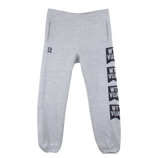 WTAPS ダブルタップス 19SS 191ATDT-CSM20 ACADEMY TROUSERS COPO アカデミー スウェット パンツ グレー系 01【美品】【中古】