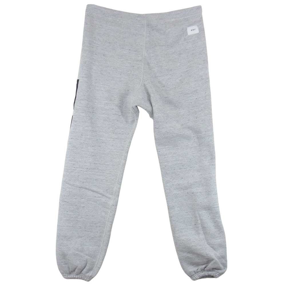 WTAPS ダブルタップス 19SS 191ATDT-CSM20 ACADEMY TROUSERS COPO アカデミー スウェット パンツ グレー系 01【美品】【中古】