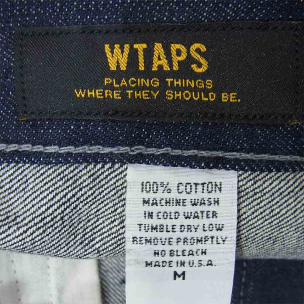 WTAPS ダブルタップス 16SS 161MYDT-PTM03 BLUES SKINNY RAW デニム パンツ インディゴブルー系 M【美品】【中古】