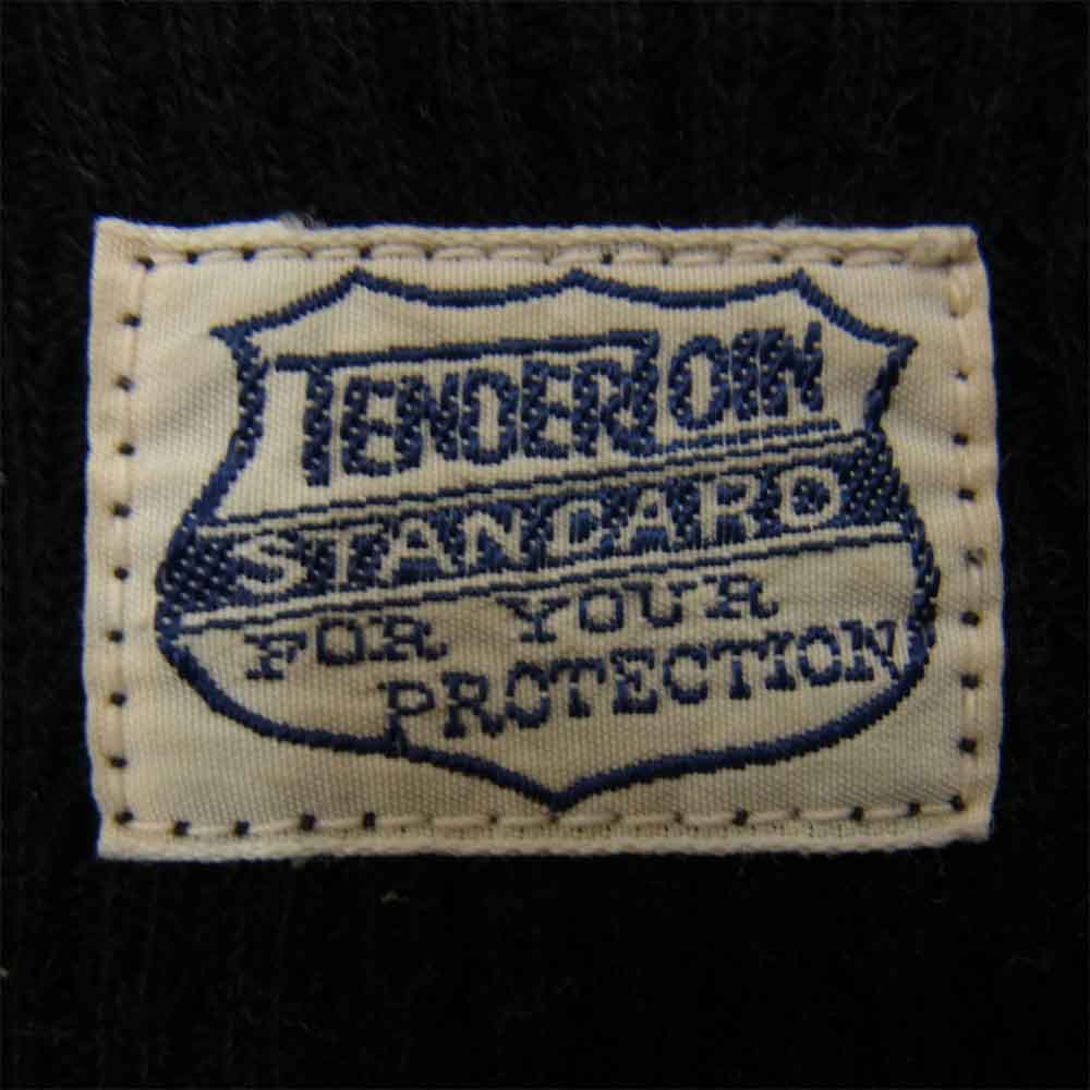 TENDERLOIN テンダーロイン T-WAFFLE サーマル カットソー ブラック系 XS【中古】