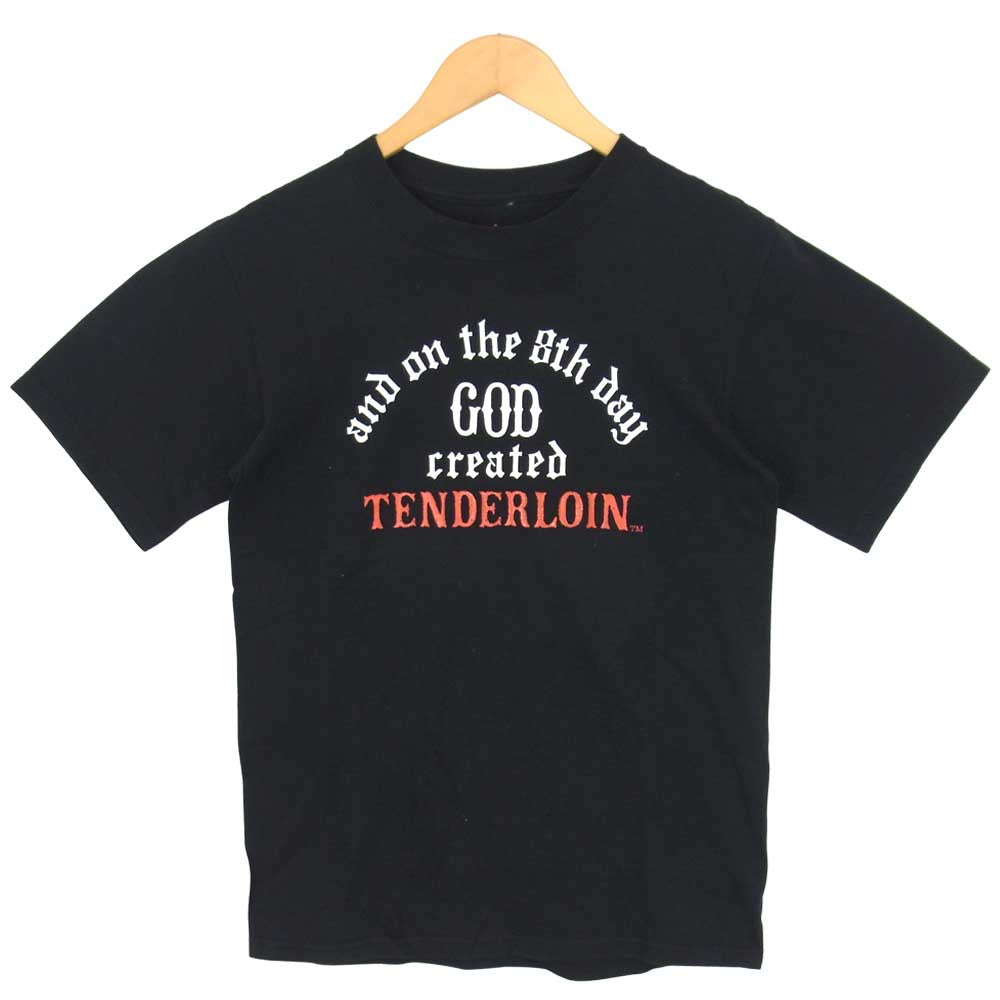 TENDERLOIN テンダーロイン T-GOD CREATED TEE Tシャツ ブラック系 S【中古】