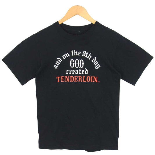 TENDERLOIN テンダーロイン T-GOD CREATED TEE Tシャツ ブラック系 S【中古】