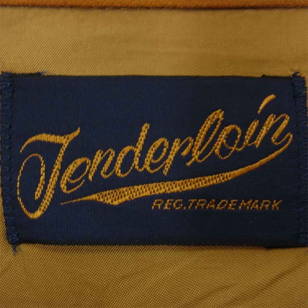 TENDERLOIN テンダーロイン オープンカラー 長袖 シャツ ブラウン系 M【中古】