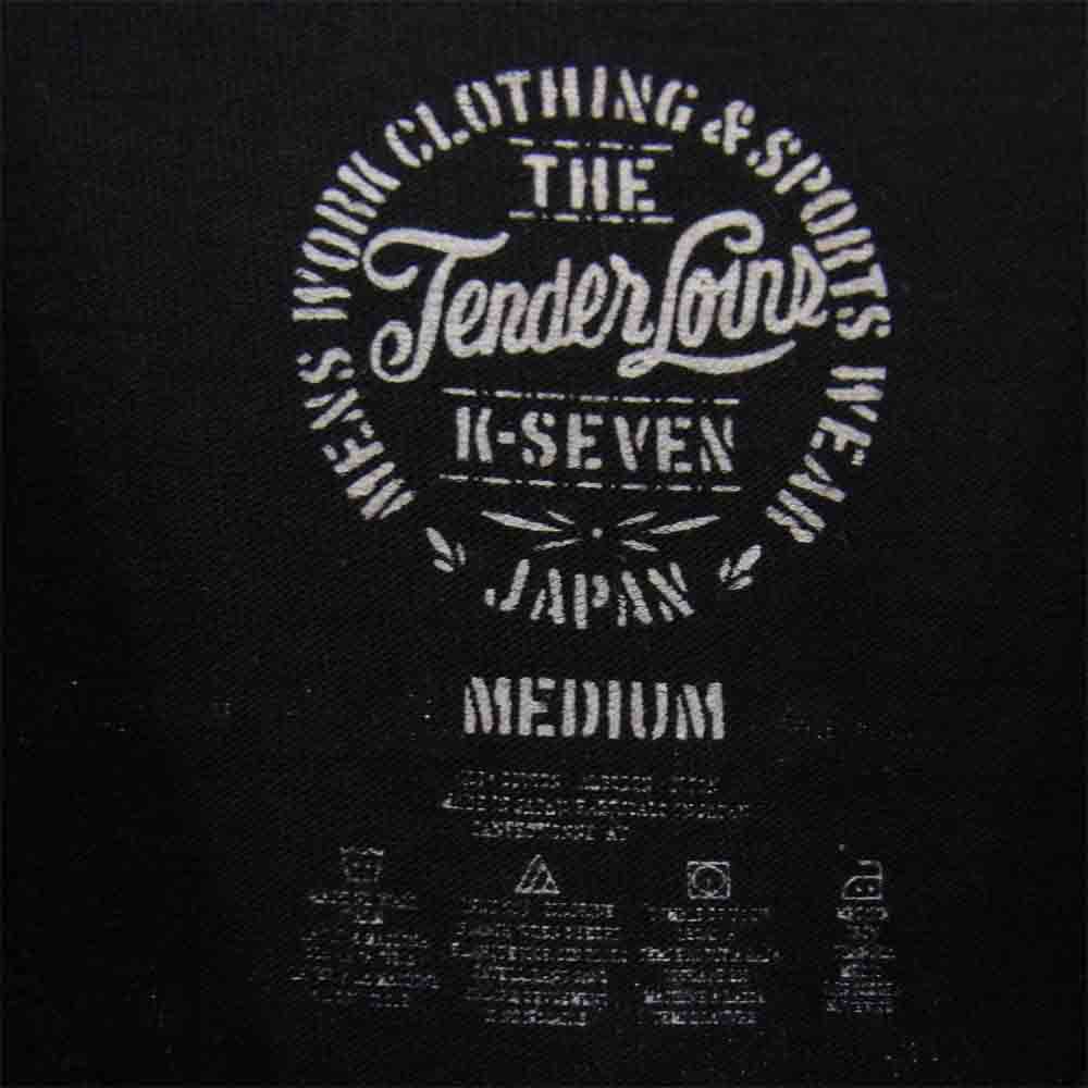 TENDERLOIN テンダーロイン T-TEE W.2 プリント Tシャツ ブラック系 M【中古】