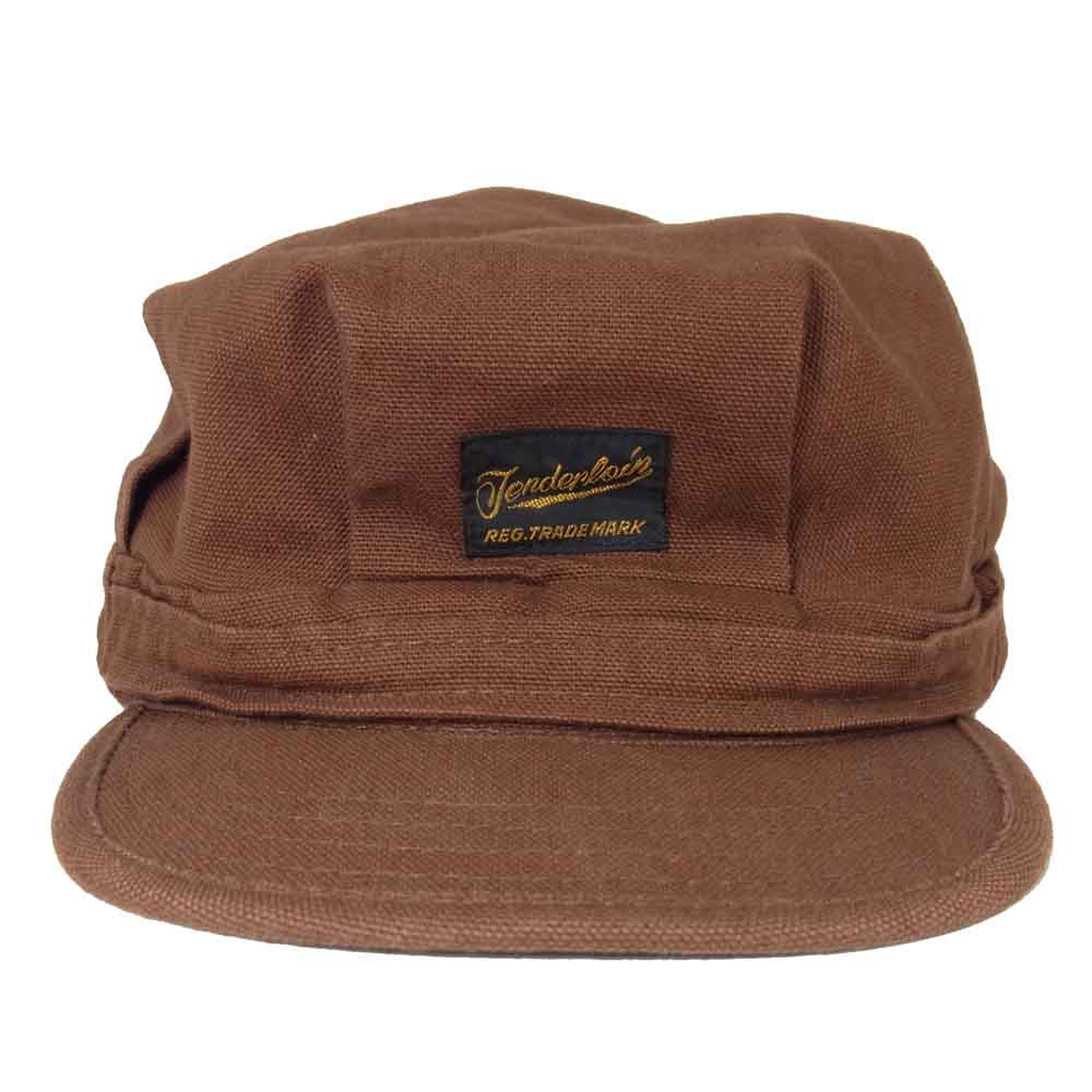 TENDERLOIN テンダーロイン T-OCTAGON CAP ワーク キャップ  ブラウン系 M【中古】