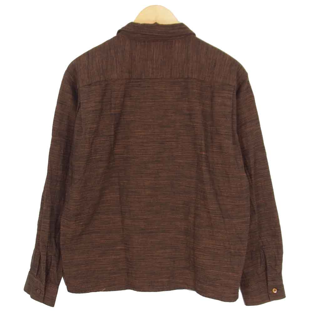 TENDERLOIN テンダーロイン T-BAJA SHT バハ オープンカラー シャツ ブラウン系 M【中古】