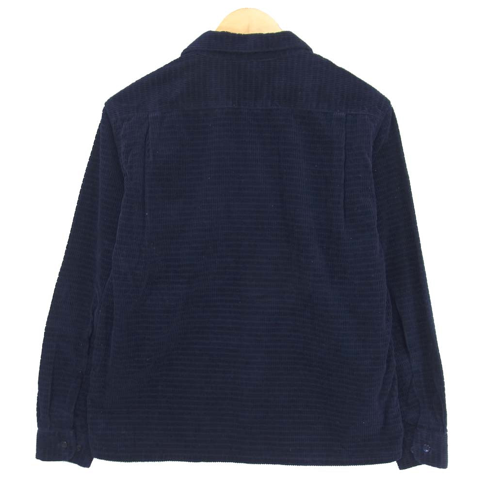 TENDERLOIN テンダーロイン T-CORDUROY SHT コーデュロイ シャツ ネイビー系 S【中古】