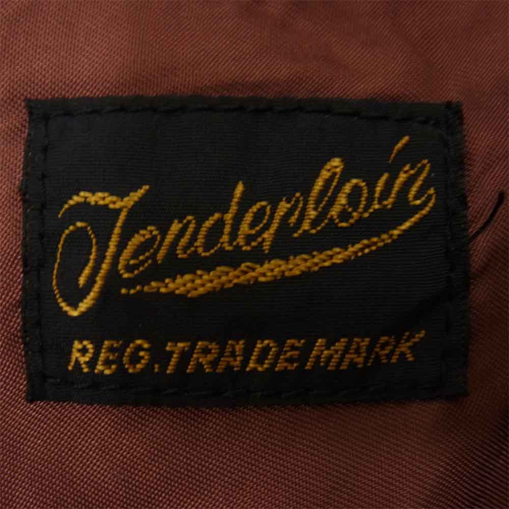 TENDERLOIN テンダーロイン T-CORDUROY SHT コーデュロイ シャツ ネイビー系 S【中古】