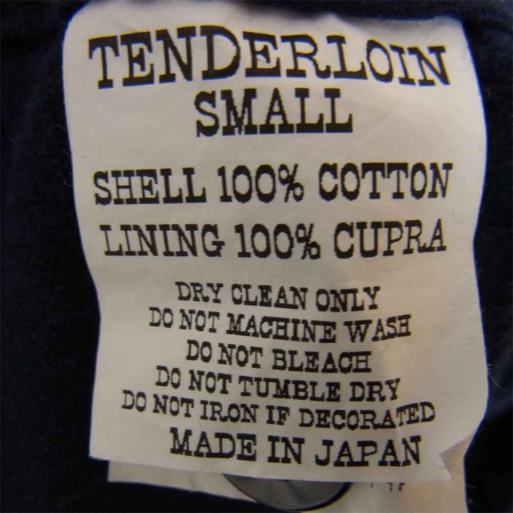 TENDERLOIN テンダーロイン T-CORDUROY SHT コーデュロイ シャツ ネイビー系 S【中古】