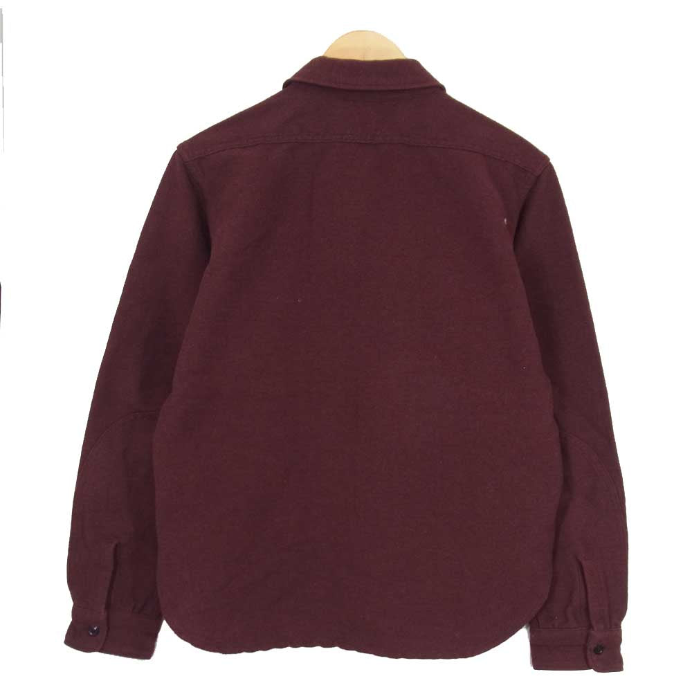 TENDERLOIN テンダーロイン T-BLANKET SHT ブランケット シャツ エンジ系 S【中古】