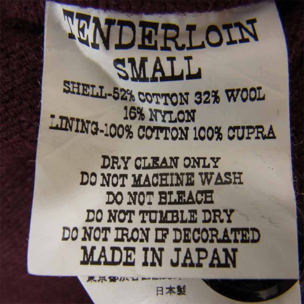TENDERLOIN テンダーロイン T-BLANKET SHT ブランケット シャツ エンジ系 S【中古】