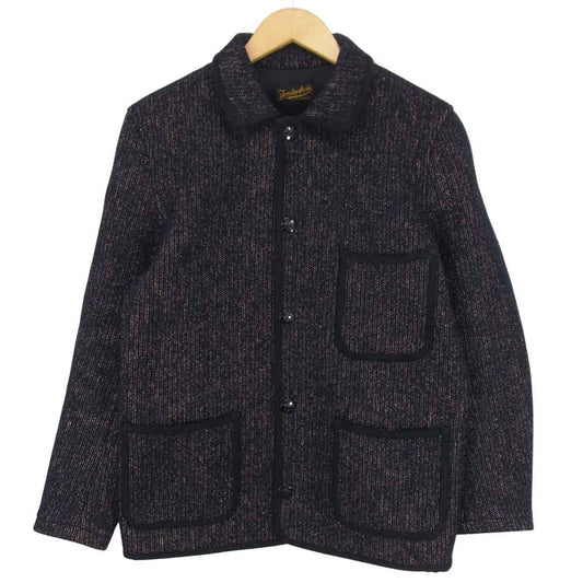 TENDERLOIN テンダーロイン T-BROWN BEACH JKT ブラウン ビーチ ジャケット ネイビー系 S【中古】