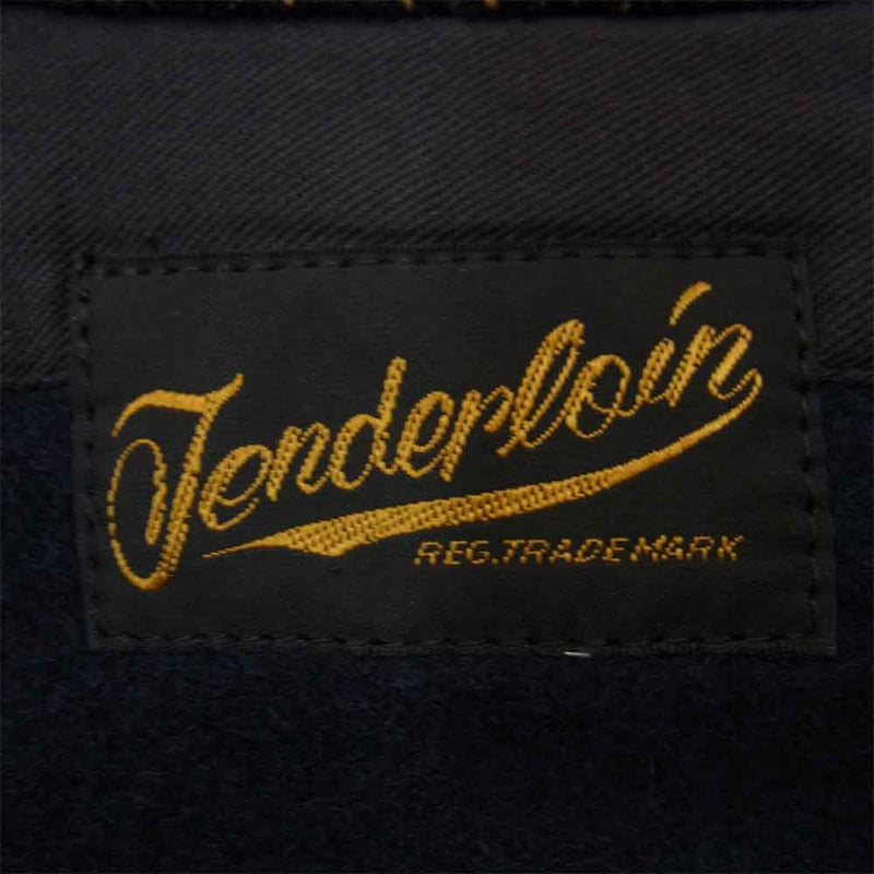TENDERLOIN テンダーロイン T-BROWN BEACH JKT ブラウン ビーチ ジャケット ネイビー系 S【中古】