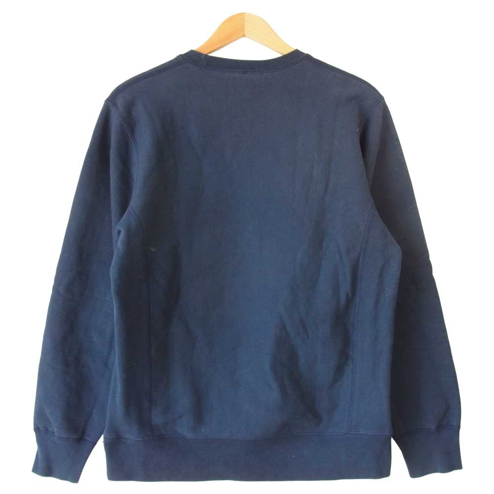 Supreme シュプリーム Box Logo Crewneck ボックスロゴ クルーネック　 ネイビー系 M【中古】