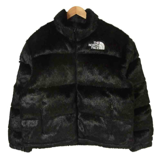 Supreme シュプリーム 20AW ND92001I 国内正規品 The North Face ノースフェイス Faux Fur Nuptse ファー ヌプシ ダウン ジャケット ブラック系 M【美品】【中古】