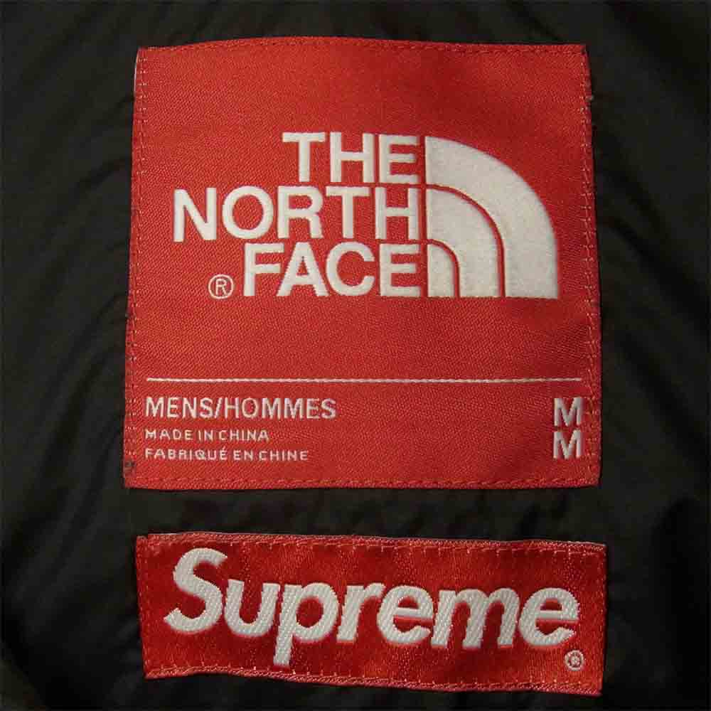 Supreme シュプリーム 16AW ND51602I 国内正規品 THE NORTH FACE ノースフェイス Leaves Nuptse Jacket リーブス ヌプシ 枯葉 ダウン ジャケット ブラウン系 M【中古】