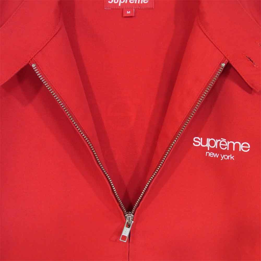 Supreme シュプリーム 11SS Skate Harrington Jacket スケート ハリントン ジャケット レッド系 M【美品】【中古】