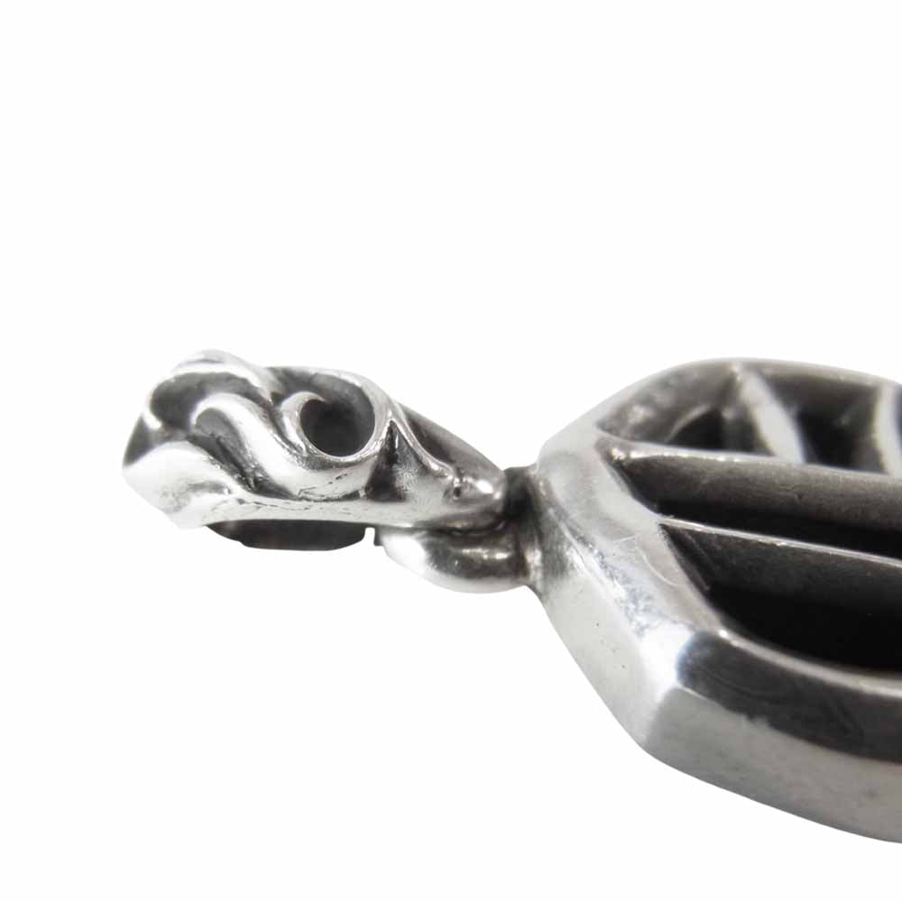 CHROME HEARTS クロムハーツ（原本無） スタック アルファベット イニシャル チャーム シルバー系【中古】