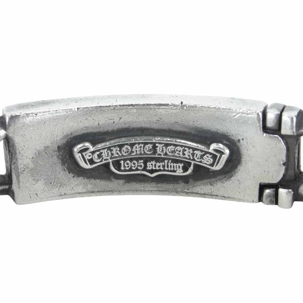 CHROME HEARTS クロムハーツ（原本無） ダガー ID クラシックリンク ブレス 13リンク シルバー系【中古】