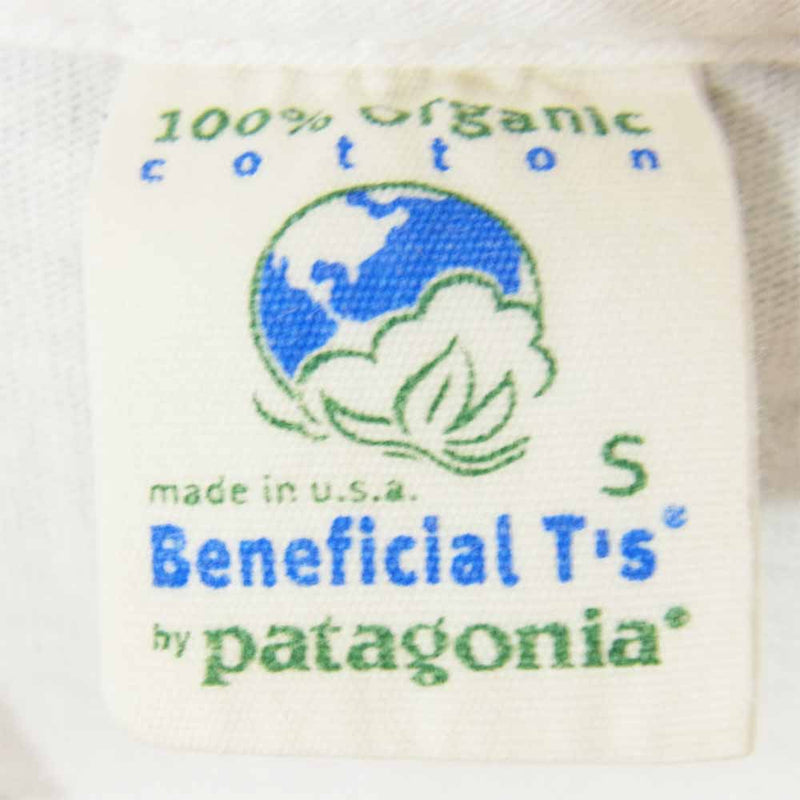 patagonia パタゴニア water sports プリント Tシャツ ホワイト系 S【中古】