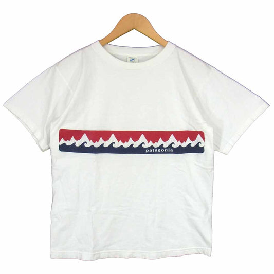 patagonia パタゴニア water sports プリント Tシャツ ホワイト系 S【中古】