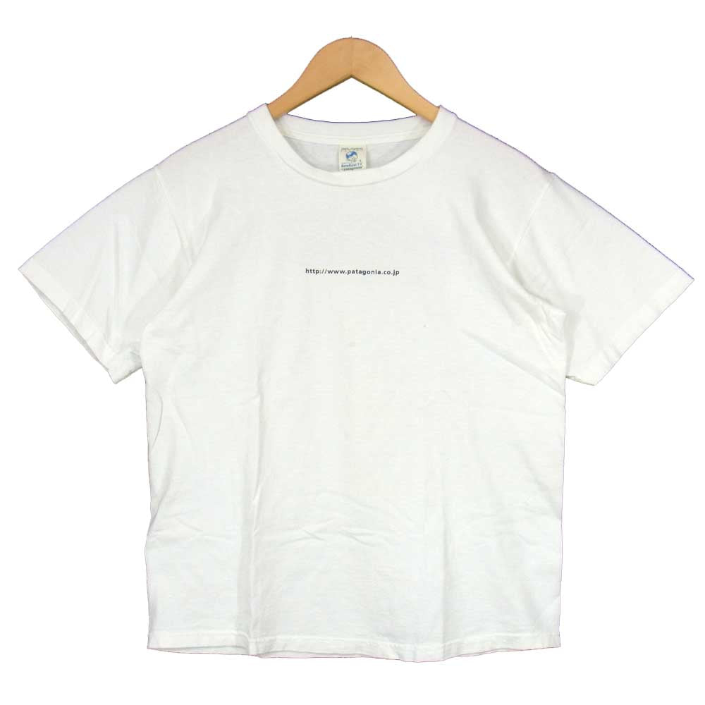 patagonia パタゴニア サイト開設記念 Tシャツ ホワイト系 S【中古】