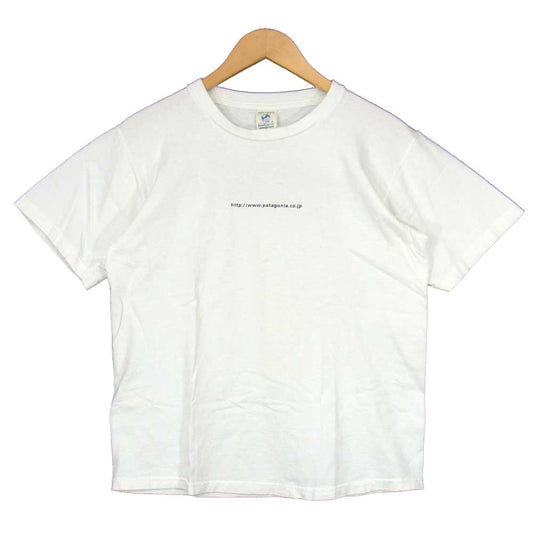 patagonia パタゴニア サイト開設記念 Tシャツ ホワイト系 S【中古】