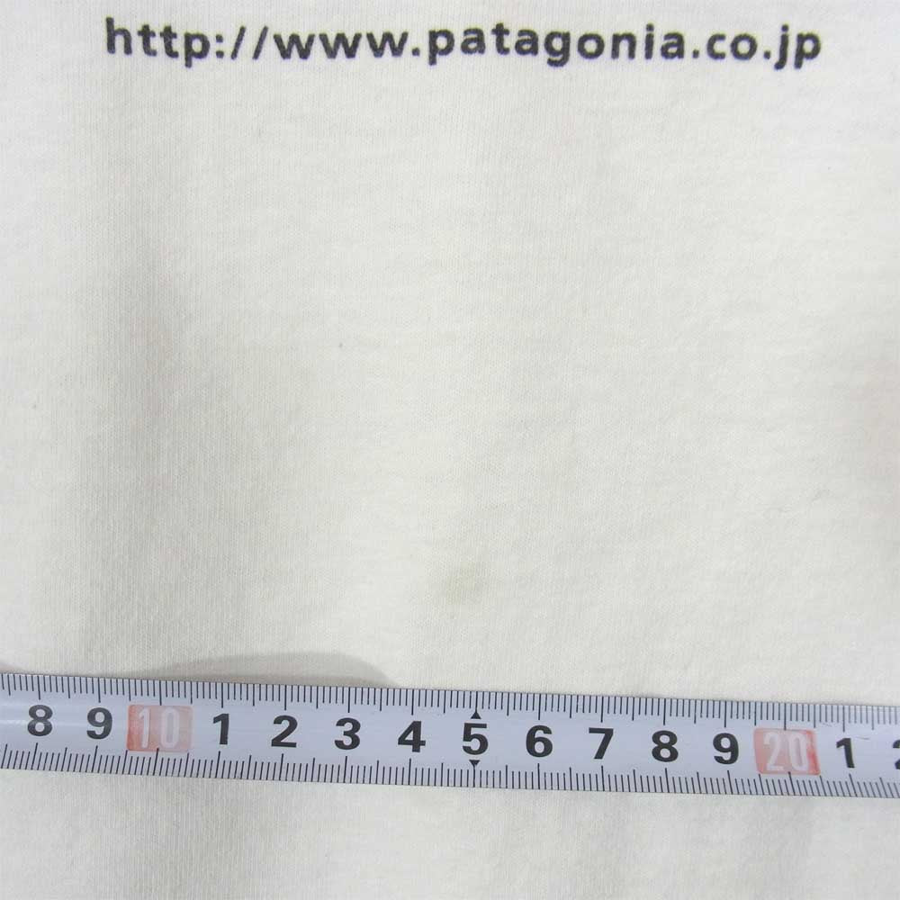 patagonia パタゴニア サイト開設記念 Tシャツ ホワイト系 S【中古】