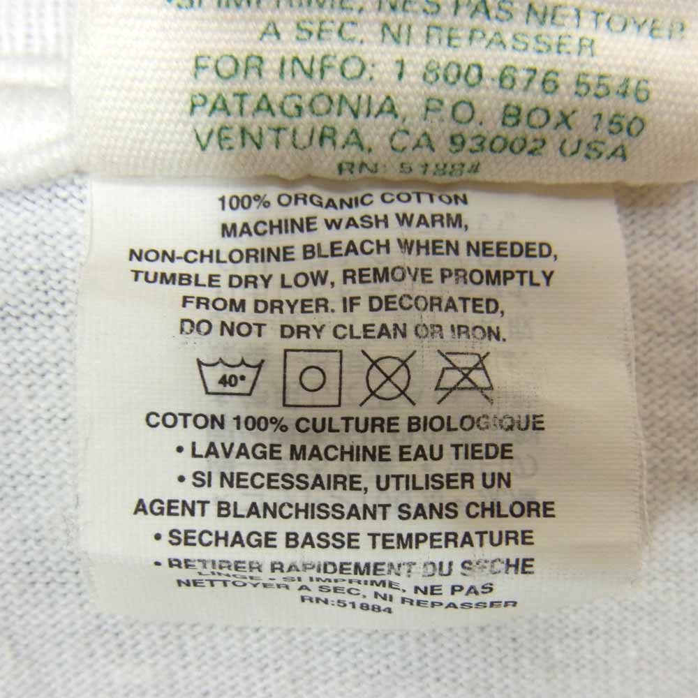 patagonia パタゴニア サイト開設記念 Tシャツ ホワイト系 S【中古】