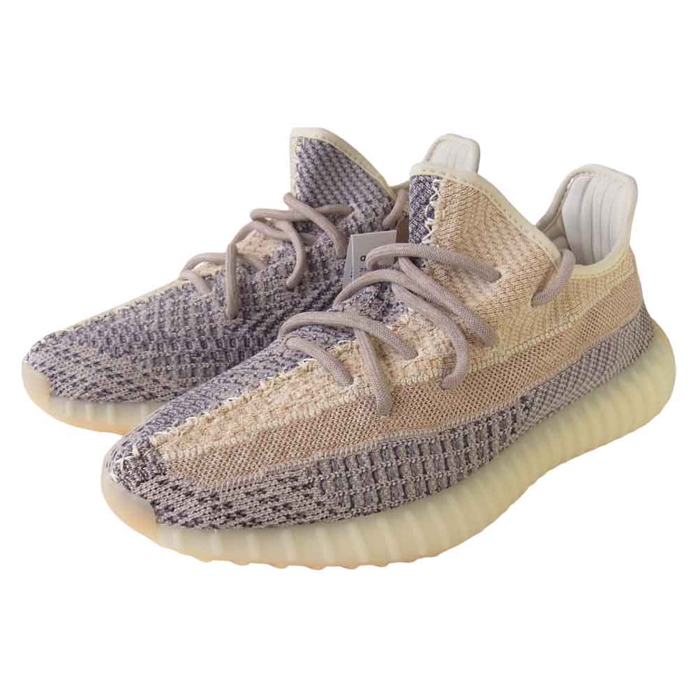 adidas アディダス GY7658 YEEZY BOOST 350 V2 イージー ブーストAsh Pearl アッシュ パール ベージュ×紺 27【新古品】【未使用】【中古】