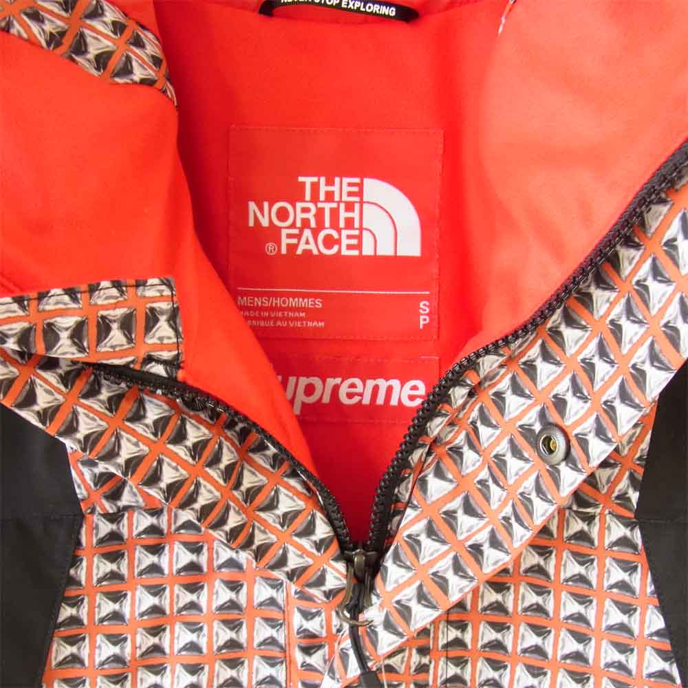 Supreme シュプリーム 21SS NP12103I × The North Face ノースフェイス Studded Mountain Light Jacket マルチカラー系 S【新古品】【未使用】【中古】