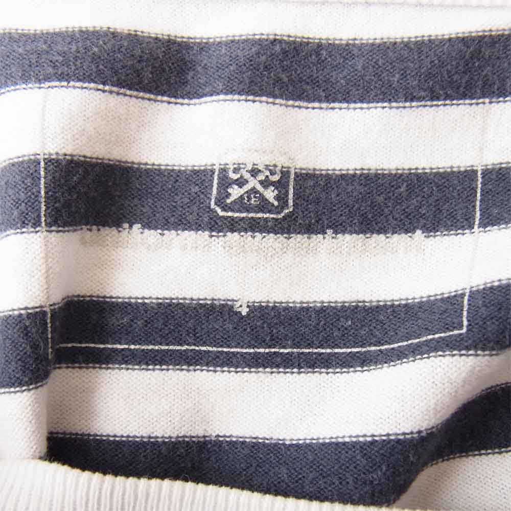 uniform experiment ユニフォームエクスペリメント UE-170061 FAKE LAYERD BORDER L/S フェイク レイヤード ボーダー 長袖 Tシャツ マルチカラー系 XL【中古】