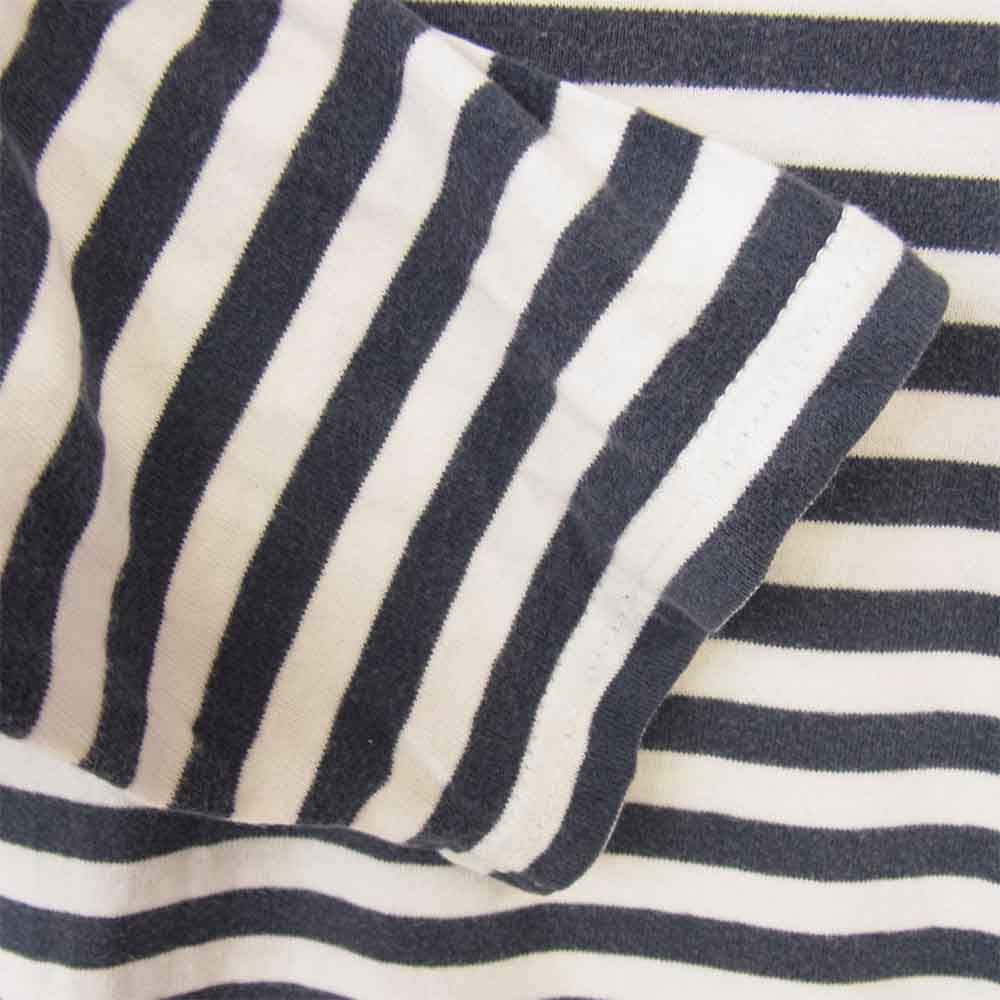 uniform experiment ユニフォームエクスペリメント UE-170061 FAKE LAYERD BORDER L/S フェイク レイヤード ボーダー 長袖 Tシャツ マルチカラー系 XL【中古】