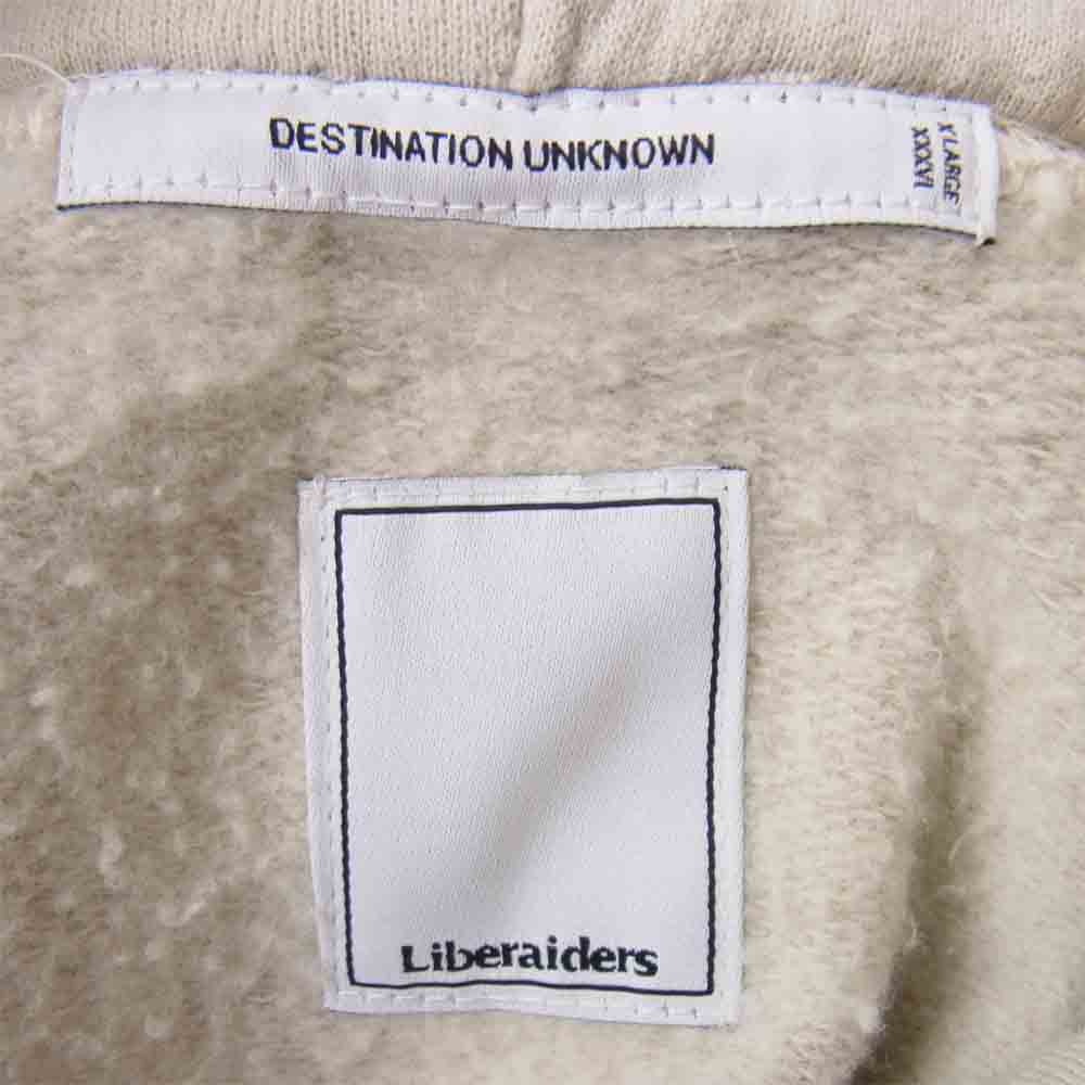 リベレイダース EMBLEM PULLOVER HOODIE エンブレム プルオーバー フーディー パーカー グレー系 XL【中古】