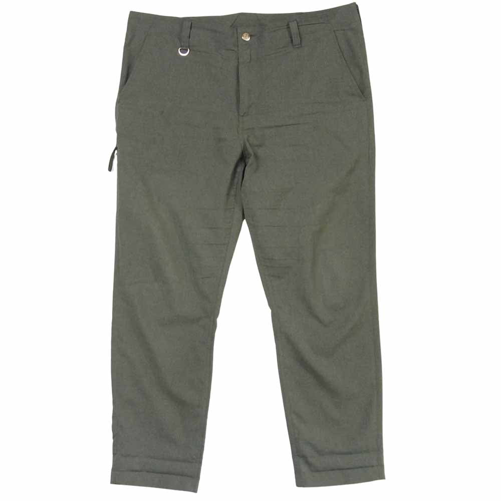 uniform experiment ユニフォームエクスペリメント 18SS UE-180012 TROPICAL SLIM-FIT SLACKS トロピカル スリムフィット スラックス パンツ グレー系 4【中古】