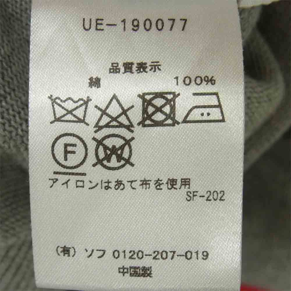 uniform experiment ユニフォームエクスペリメント 19SS UE-190077 COLOR CHART CREW NECK KNIT カラーチャート クルーネック ニット グレー系 4【中古】