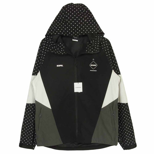 F.C.R.B. エフシーアールビー FCRB-210010 MULTI PATTERN JACKET マルチ パターン ジャケット パーカー ブラック系 XL【美品】【中古】