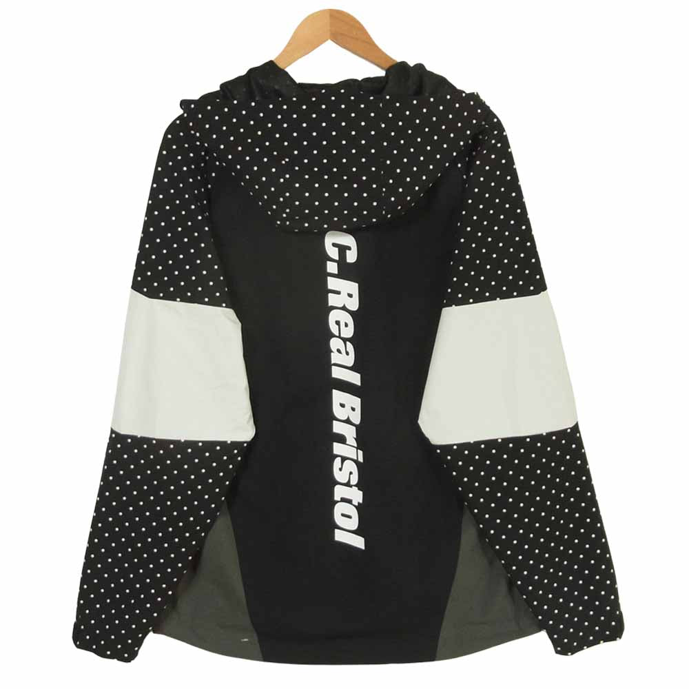 F.C.R.B. エフシーアールビー FCRB-210010 MULTI PATTERN JACKET マルチ パターン ジャケット パーカー ブラック系 XL【美品】【中古】