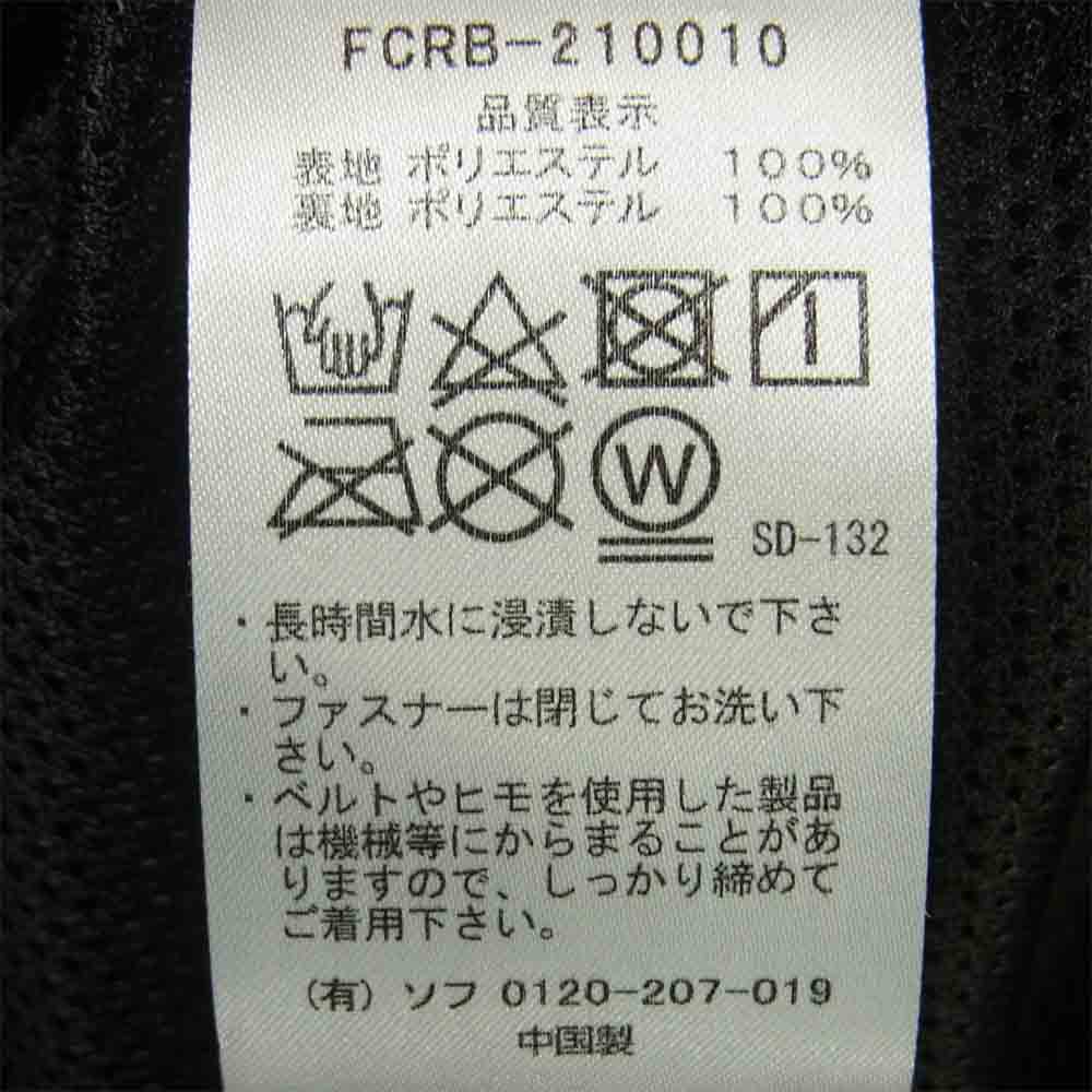 F.C.R.B. エフシーアールビー FCRB-210010 MULTI PATTERN JACKET マルチ パターン ジャケット パーカー ブラック系 XL【美品】【中古】
