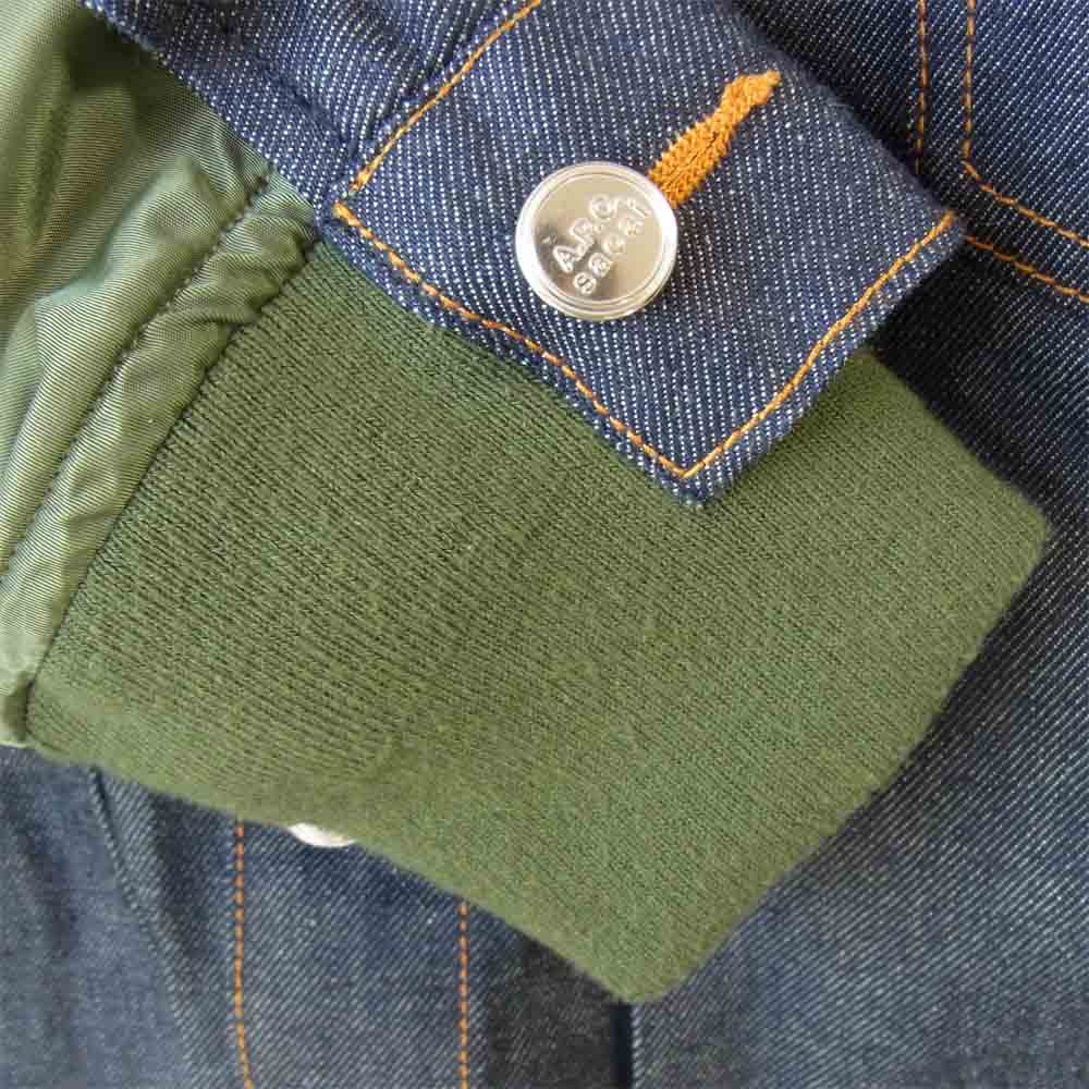 Sacai サカイ × A.P.C. アーペーセー Eimi MA-1 デニムジャケット